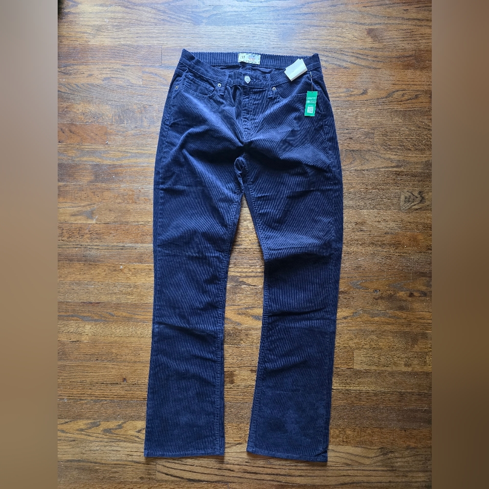 GAP Size 31 Corduroy Dark Blue Boot Cut Pants